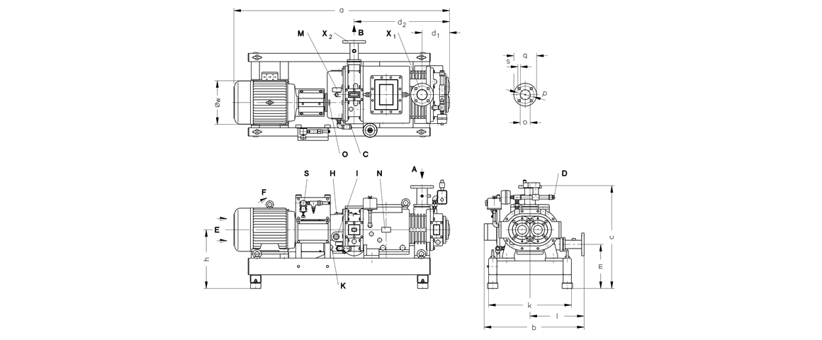 S-VSA 330螺杆真空泵